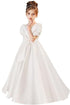Girl White dress Dresses Little Palace Store 2 Ivory